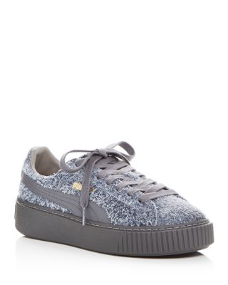 PUMA Elemental Lace Up Platform Sneakers