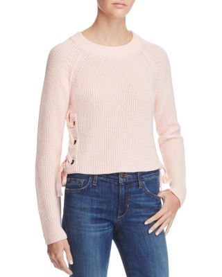 Endless Rose  Lace-Up Sweater