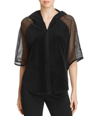 Elie Tahari Jamie Hooded Cape Jacket