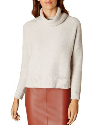 KAREN MILLEN Boxy Roll-Neck Sweater