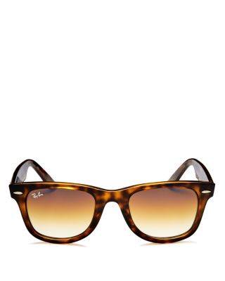 Ray Ban Ray-ban Wayfarer Sunglasses, 50mm In Havana/brown Gradient