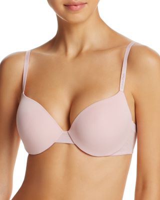 CALVIN KLEIN SCULPTED LIGHTLY LINED DEMI BRA,QF1739