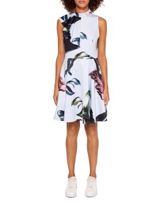 blue dress ted baker Hepburn Dress