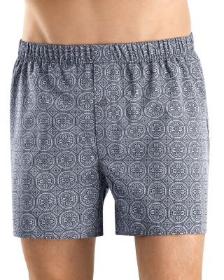 HANRO FANCY WOVEN BOXERS,74013