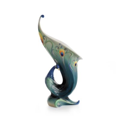 Franz Collection Peacock Splendor Small Vase