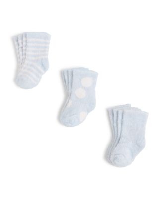 Little Giraffe Infant Boys' Socks Box Set, 6 Pairs - Sizes 0-12 Months