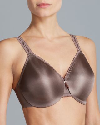 Wacoal Unlined Underwire Minimizer Simple Shaping Bra #857109