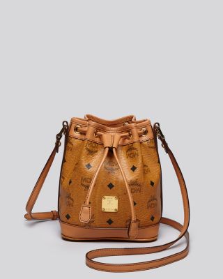 MCM Shoulder Bag - Heritage Line Drawstring Small