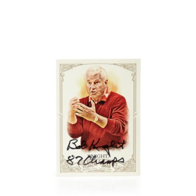 Steiner Sports Bob Knight Signed 2012 