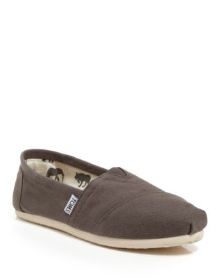 TOMS Women's Classic Canvas Slip Ons