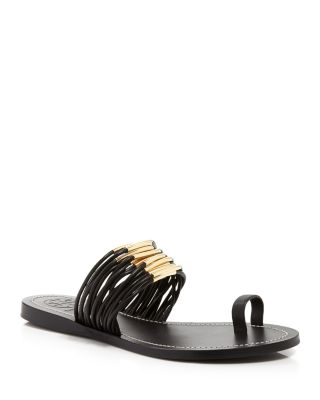 bloomingdales flat sandals