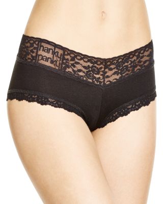 Hanky Panky Logo To Go V-Front Boyshort #632151