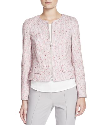 BASLER Zip Front Printed Jacket