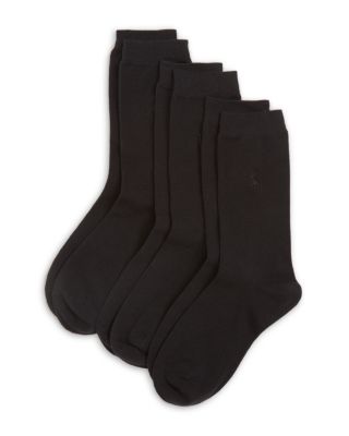 Polo Ralph Lauren Classic Flat Knit Socks, Set of 3