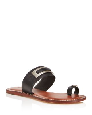 Bernardo Molly Toe Ring Flat Sandals