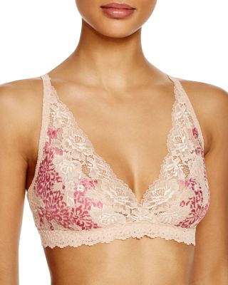 Hanky Panky Cross-Dye Luscious Rose Bralette #1P7201