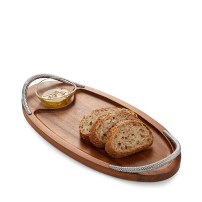 Nambé Braid Serving Board with Dish