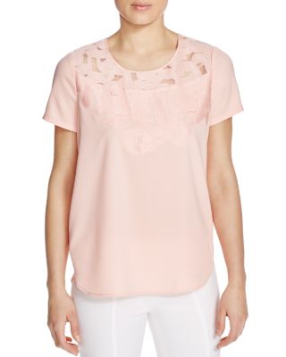 FINITY Lace Appliqué Tee