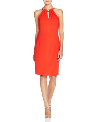 Carmen Marc Valvo Necklace Dress