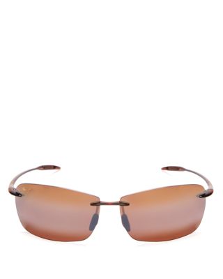 Maui Jim Lighthouse Rimless Sunglasses, 65mm