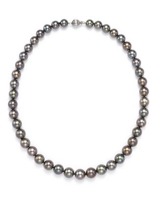 Tara Pearls Natural Color Tahitian Cultured Pearl Strand Necklace, 17