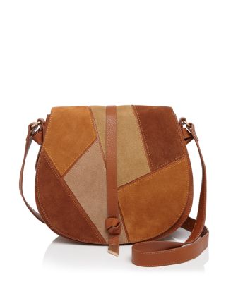 Foley and Corinna Daisy Patchwork Saddle Bag