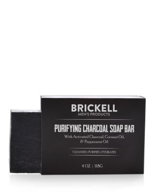 Brickell Purifying Charcoal Soap Bar