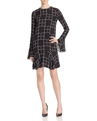 Theory Marah Printed Silk Dress - 100% Bloomingdale's Exclusive