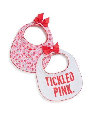 kate spade new york Tickled Pink Bib 2 Pack