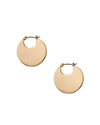 Lauren Ralph Lauren Disc Hoop Earrings