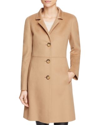 Cinzia Rocca Icons Virgin Wool Notched Collar Coat