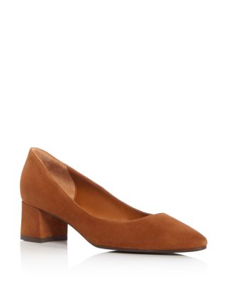 Aquatalia Pheobe Weatherproof Mid Heel Pumps