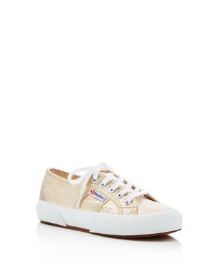 Superga Girls' Metallic Lace Up Sneakers - Toddler, Little Kid