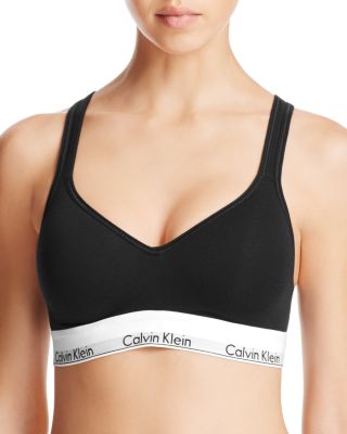 CALVIN KLEIN MODERN COTTON PADDED BRALETTE,QF1654