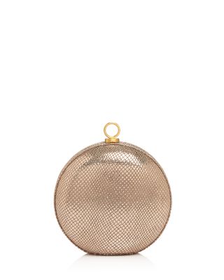 HALSTON HERITAGE Large Round Minaudière