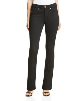 True Religion Jennie Curvy Bootcut Jeans in Jet Black