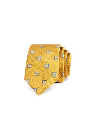 Michael Kors Boys' Diamond Medallion Silk Tie