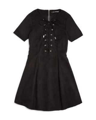 Miss Behave Girls' Faux Suede Dress - Sizes 8-16