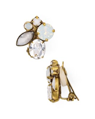 Sorrelli Crystal Clip-On Earrings