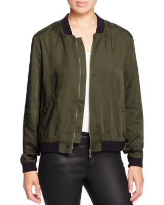 Alison Andrews Color Block Bomber Jacket