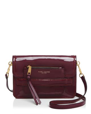 MARC JACOBS Medium Madison T2 Patent Classic Shoulder Bag