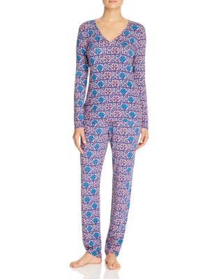 Josie Fountain Art Long Sleeve Pajama Set