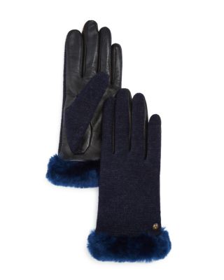 UGG® Smart Tech Gloves with Shearling Sheepskin Cuff