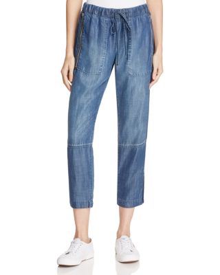 Bella Dahl Wide Leg Chambray Pants