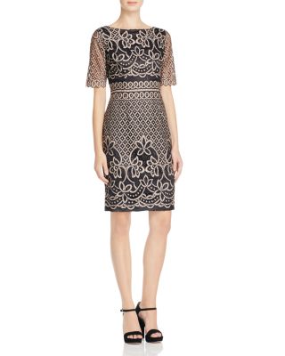 Eliza J Lace Sheath Dress