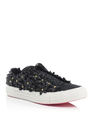 Converse PatBo Collection Chuck Taylor All Star Floral Embellished Lace Up Sneakers