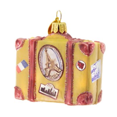 Landmark Creations Romance Suitcase Ornament