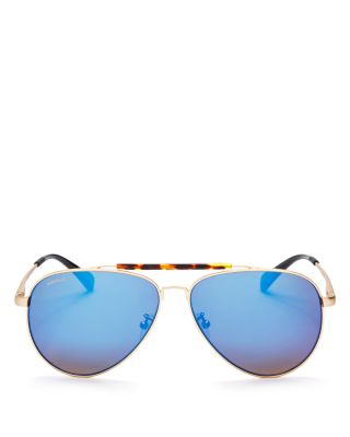 TOMS Maverick Discoverist Aviator Sunglasses, 52mm