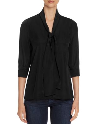 FINITY Tie Neck Blouse