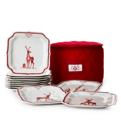 Juliska Reindeer Games Party Plates